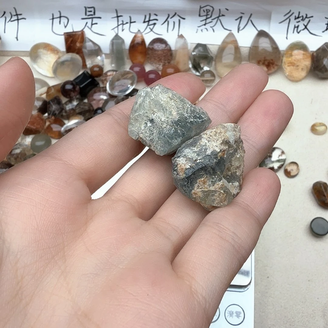m***y未镶嵌珠宝半成品水晶