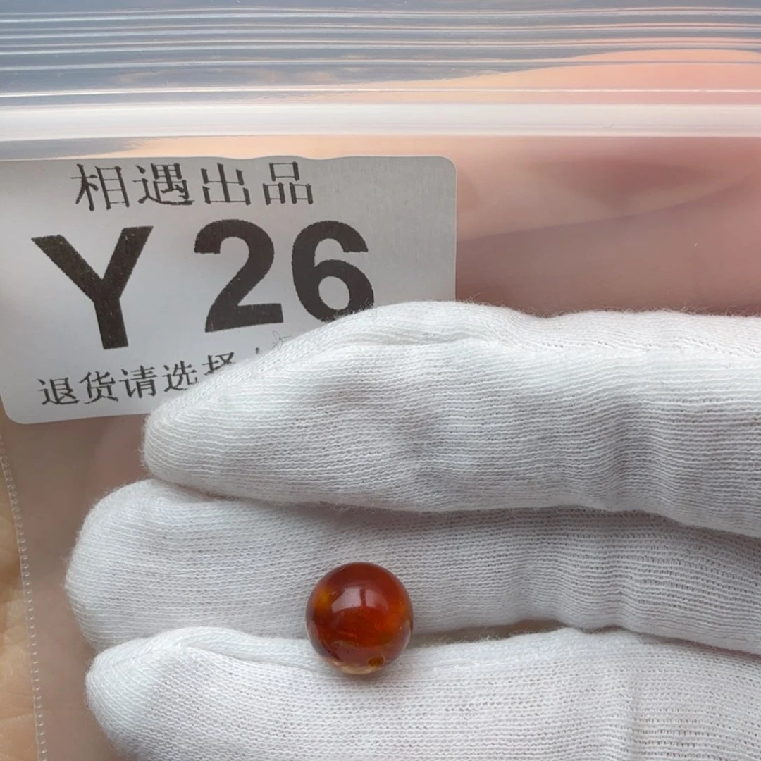 琥珀裸石未镶嵌M**杨琥珀蜜蜡