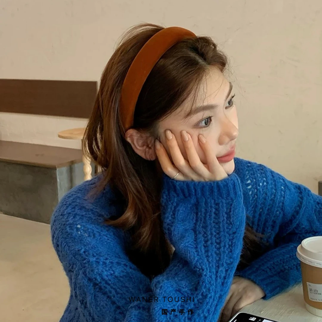 简约风发饰头饰复古风复古网红百搭发箍女港风日韩