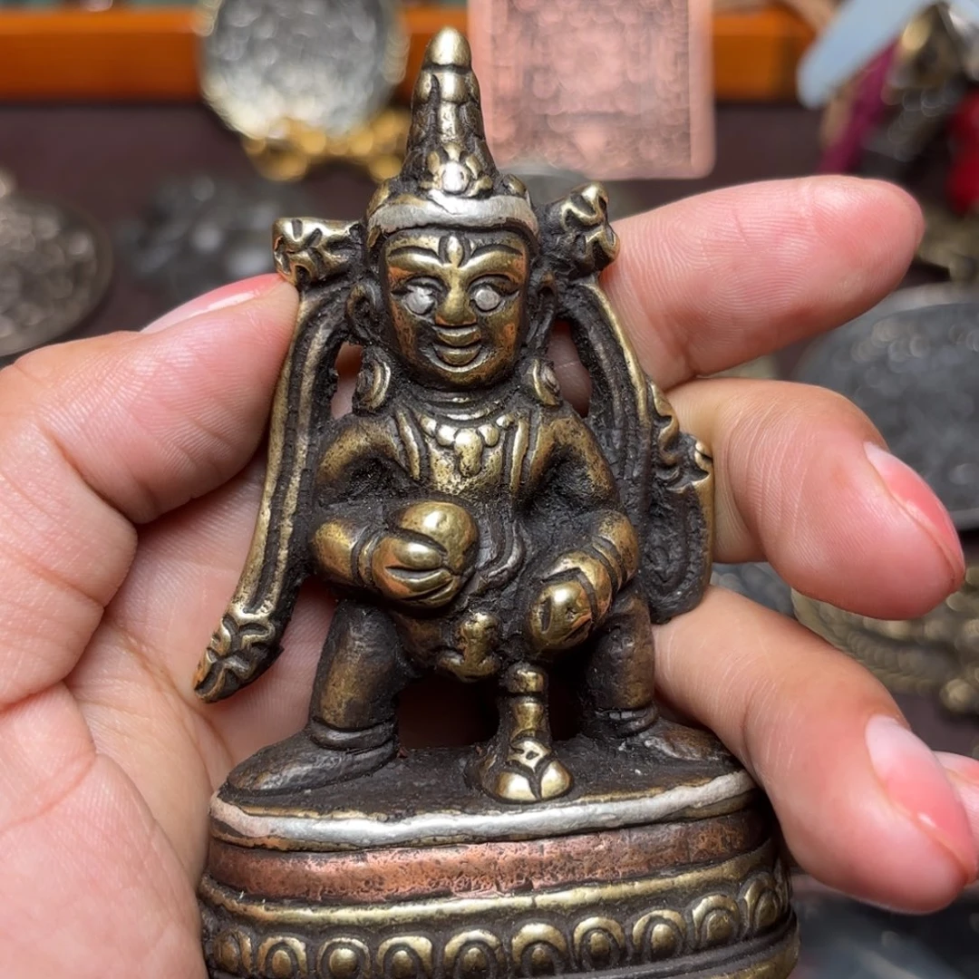 墨*铜星月菩提吊坠项链