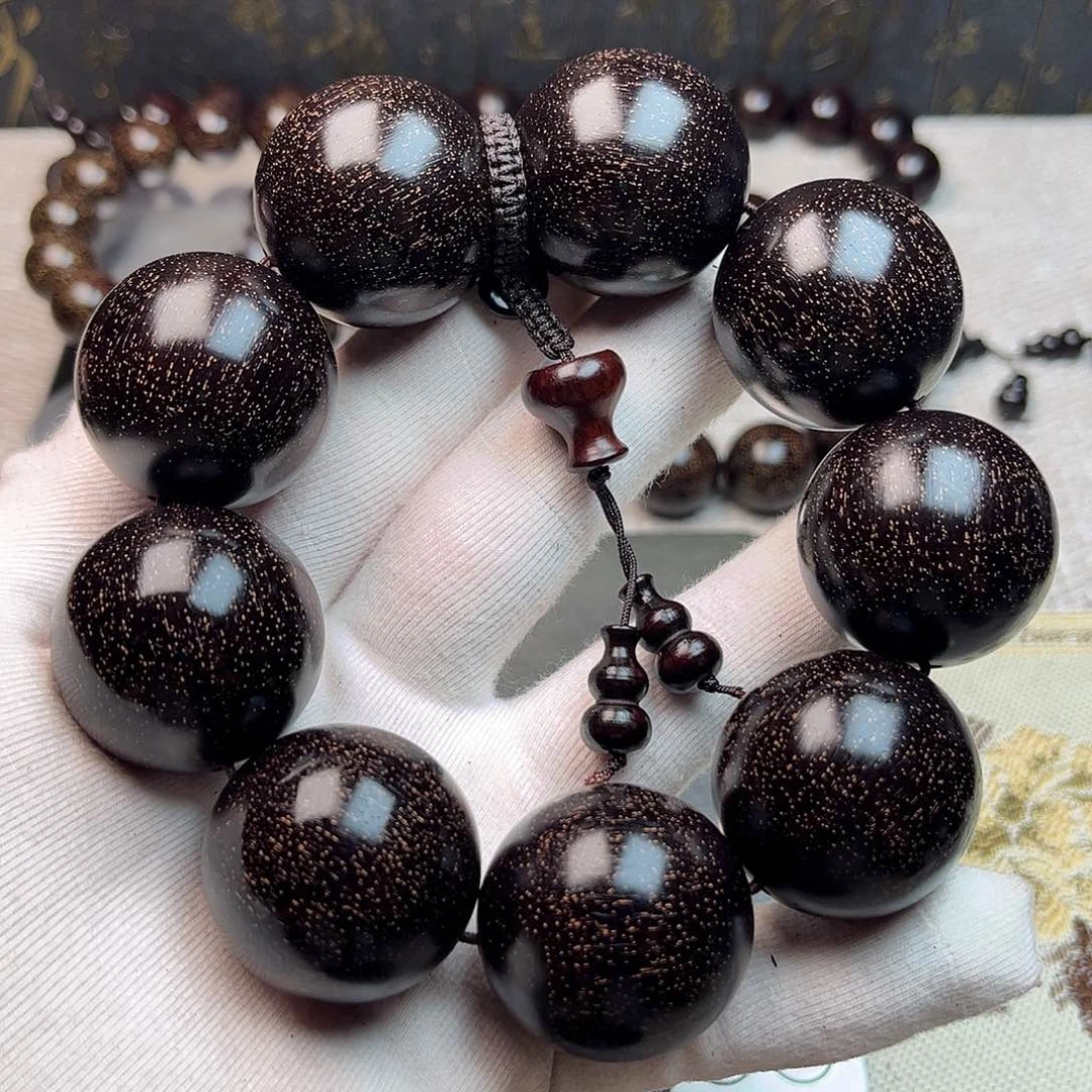 檀香紫檀（小叶紫檀）3.0 9颗 爆星