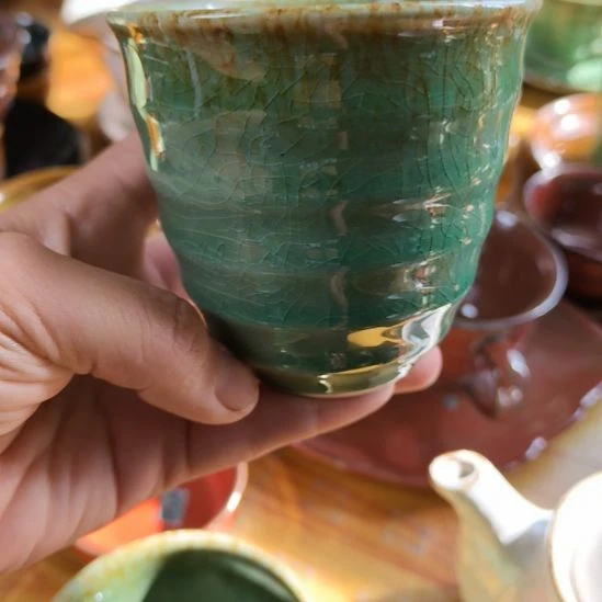 瓷片磁州窑五厂盘碗壶杯