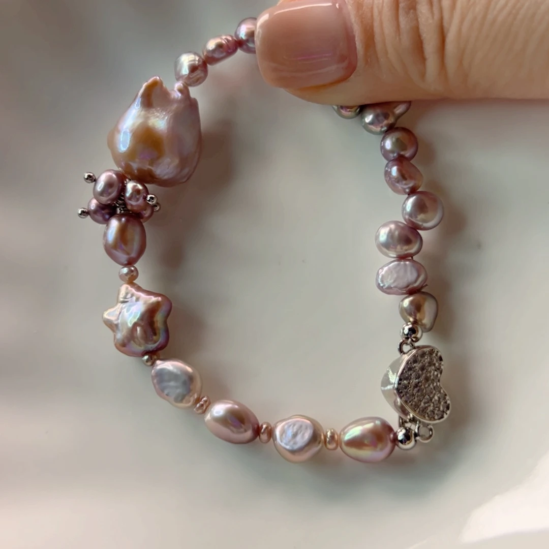 手绳合金淡水珍珠213