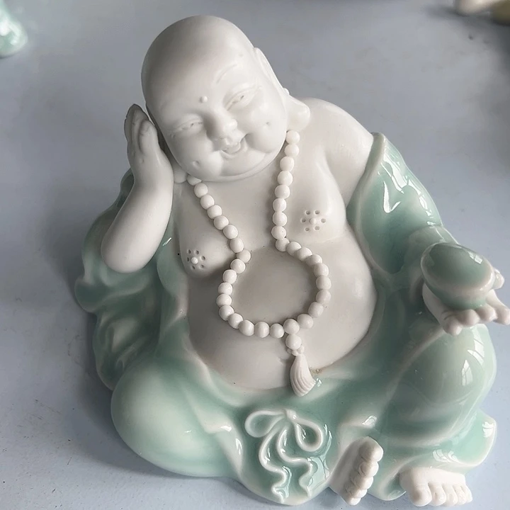 小米茶器龙泉青瓷福**心