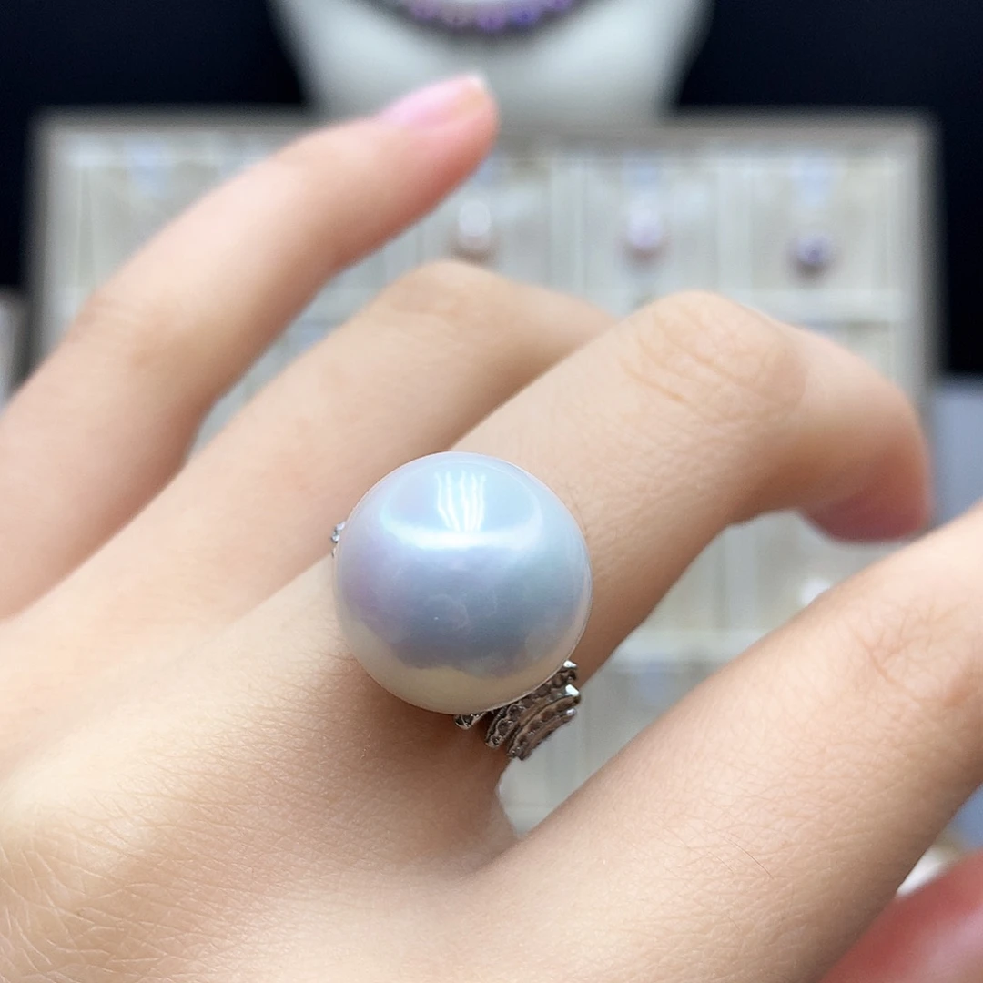 合金淡水珍珠颈饰