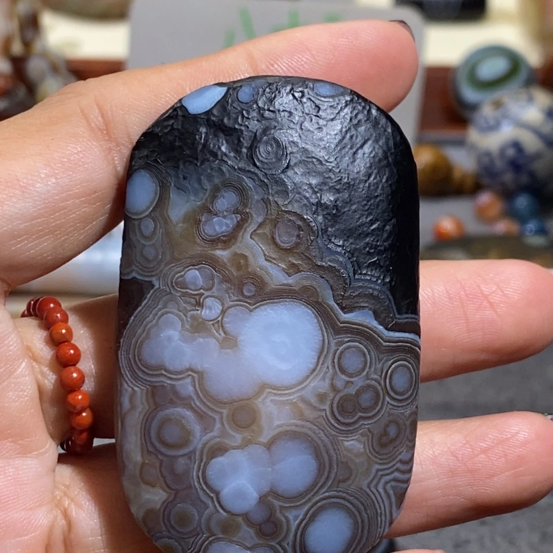 静***爷玛瑙/玉髓合金颈饰