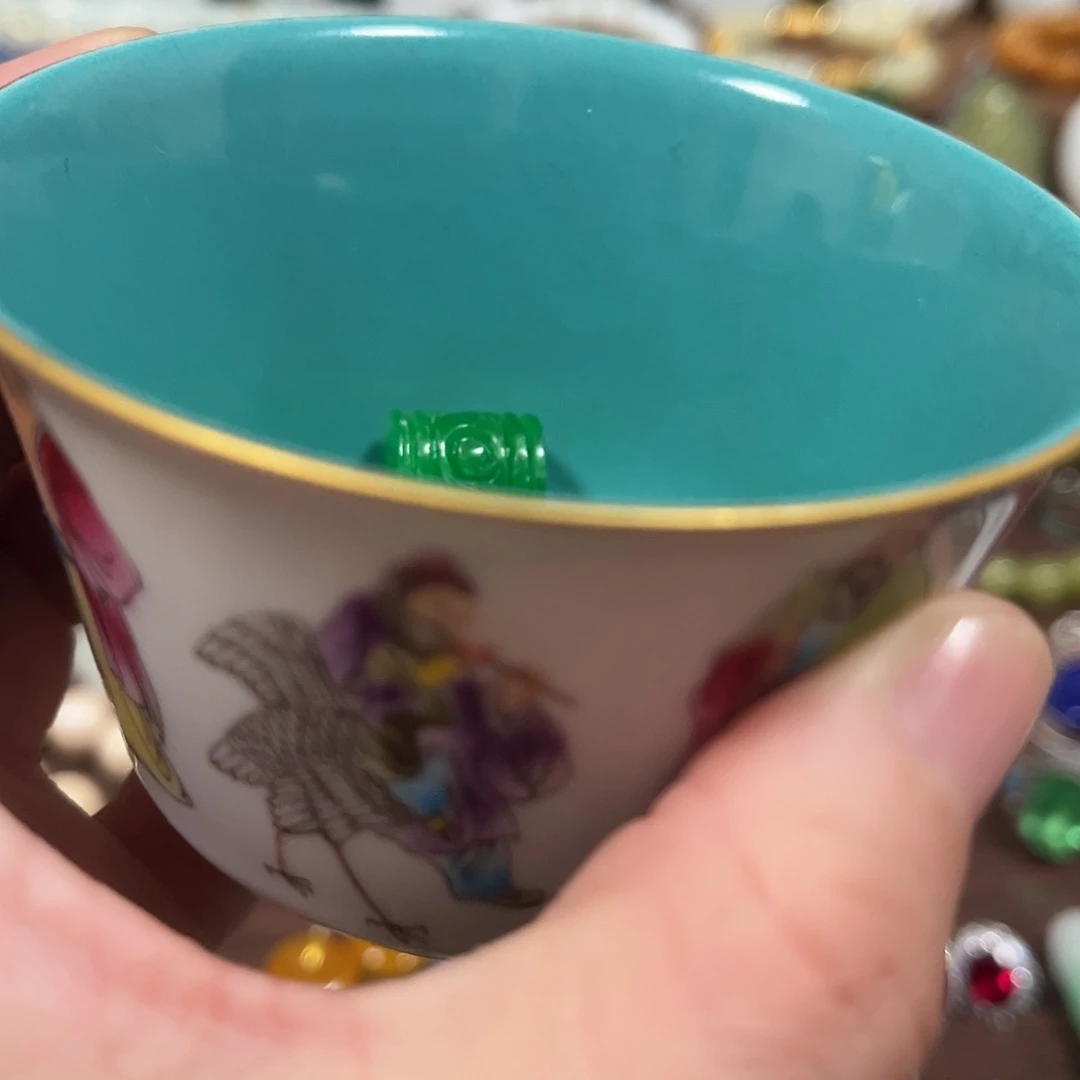 予***信瓷片精致小巧精致小巧漂亮