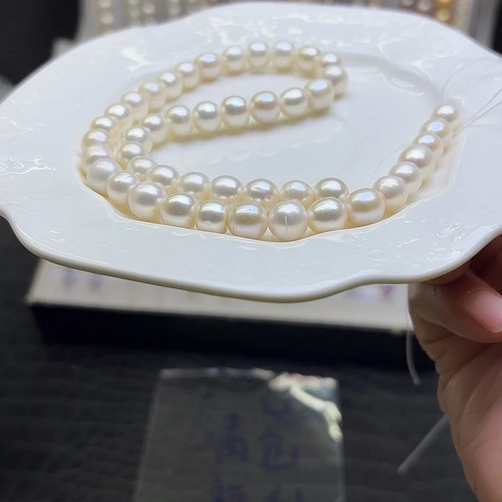 颈饰淡水珍珠银S925镶嵌