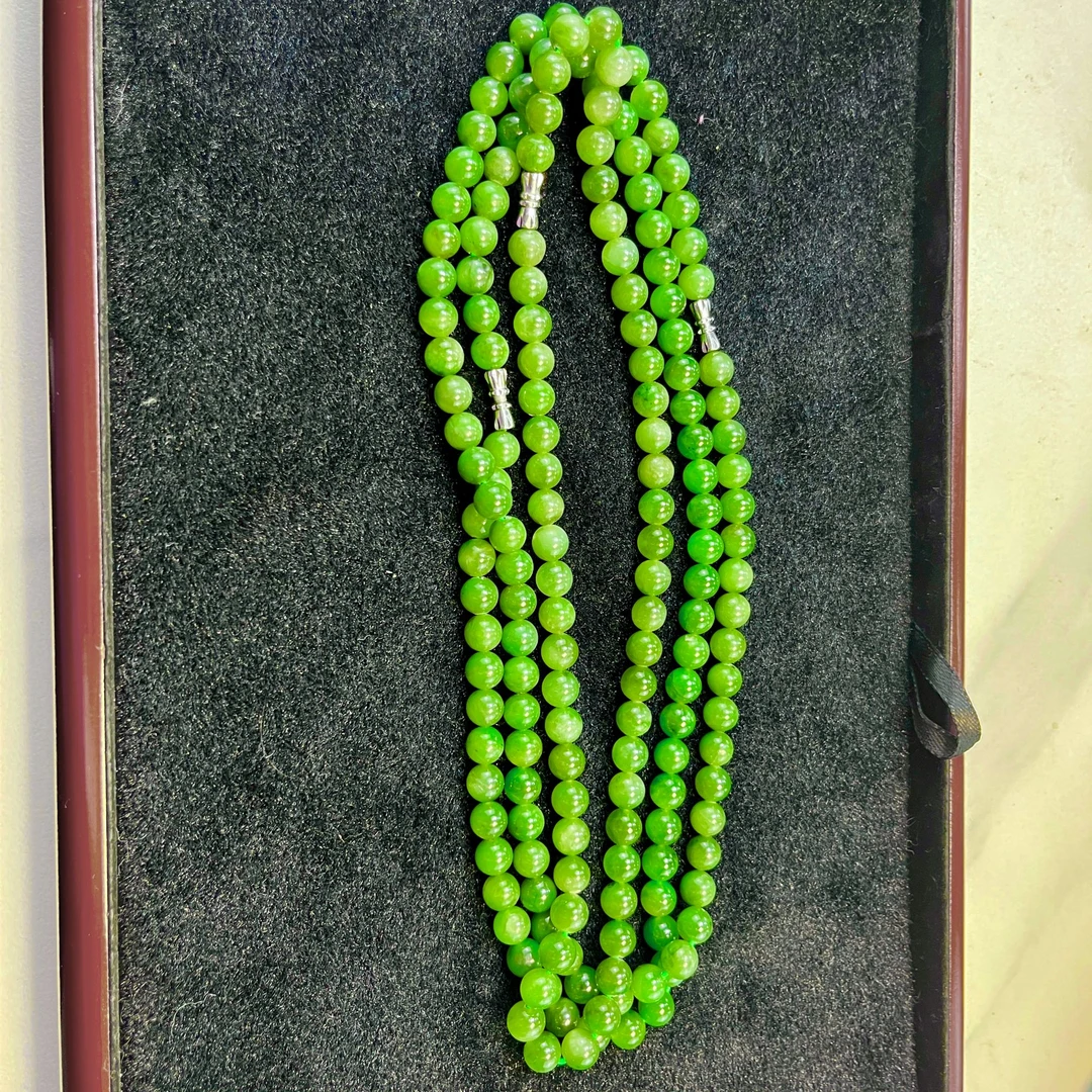 【壮壮珠宝】和田玉项链卡8mm多样性发货