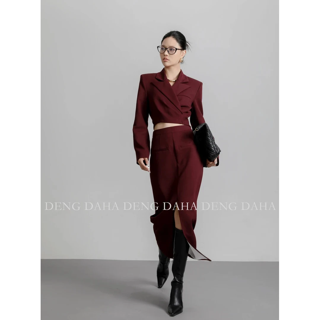 DENGDAHA 「大哈」轻奢高级感西装气质时尚套装SHBZXP621064-1