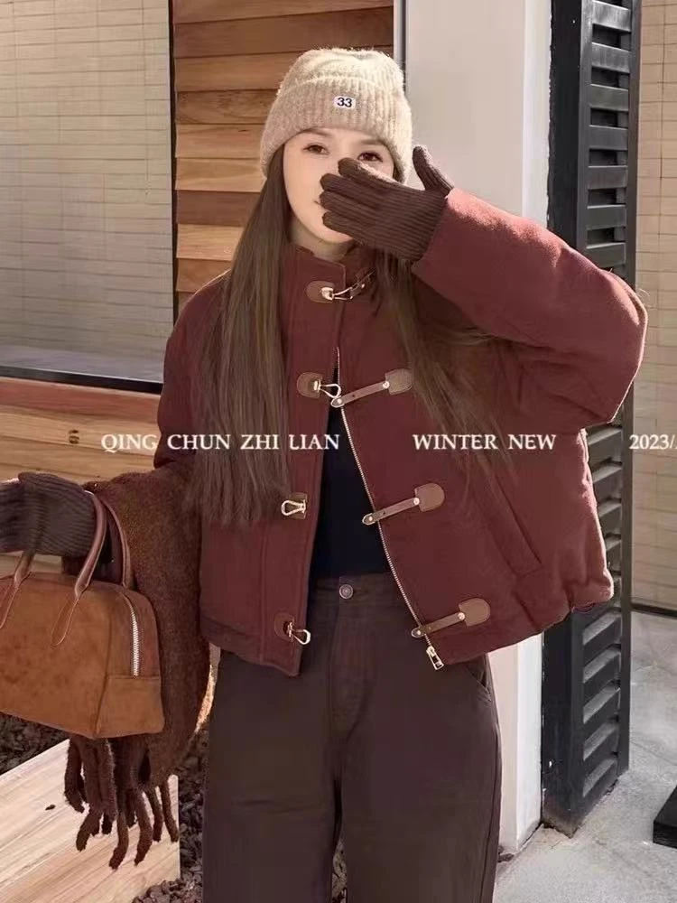 短款冬季小香风设计高级感小个子外套 1829