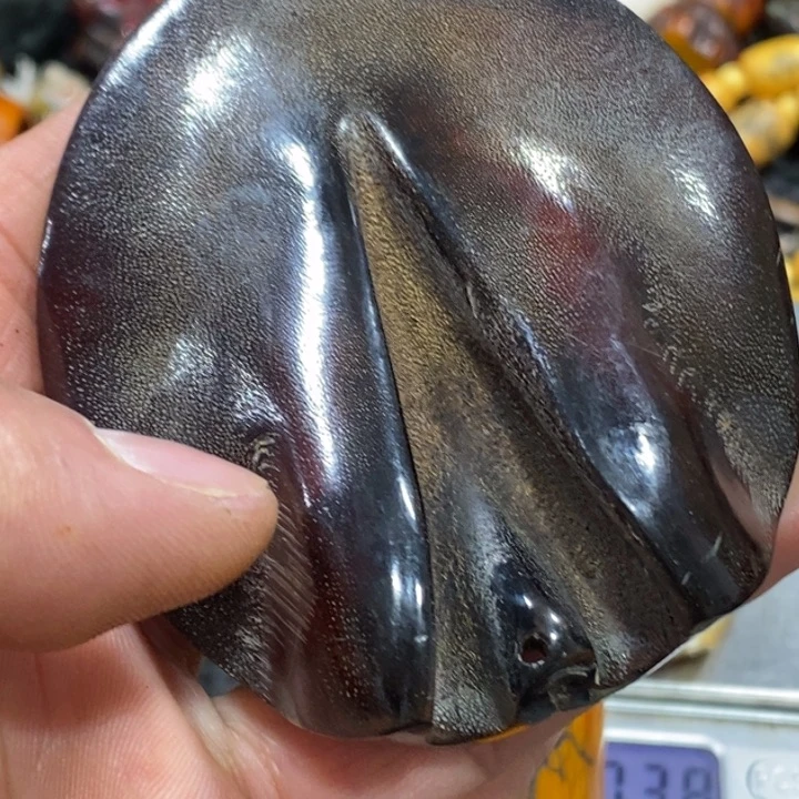 滴血莲花菩提吊坠