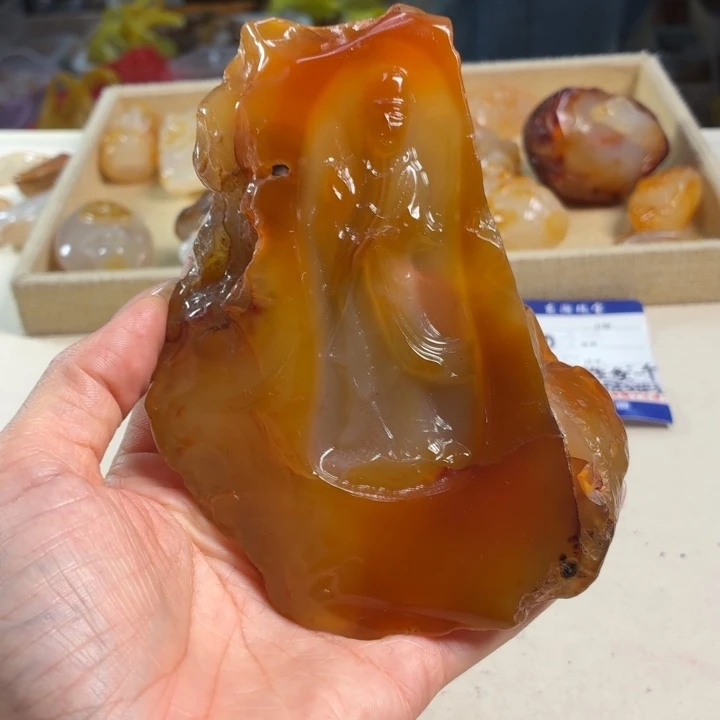 玛瑙/玉髓未镶嵌吊坠(不含链)