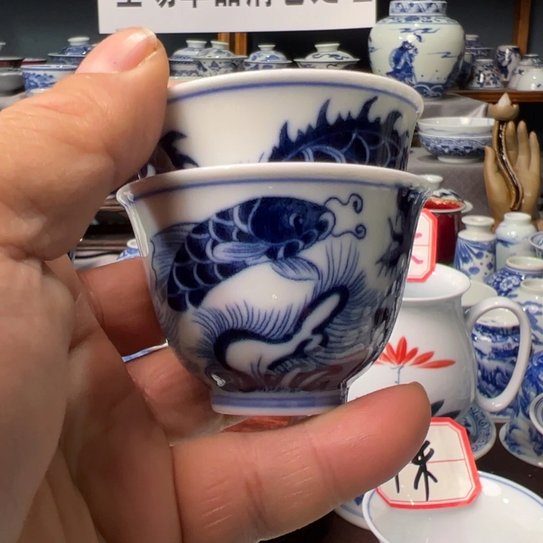 摆件生**料景德镇青花瓷器