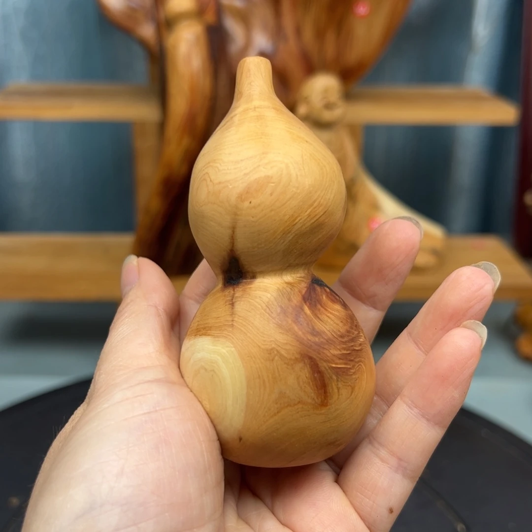 木崖柏木摆件手把件