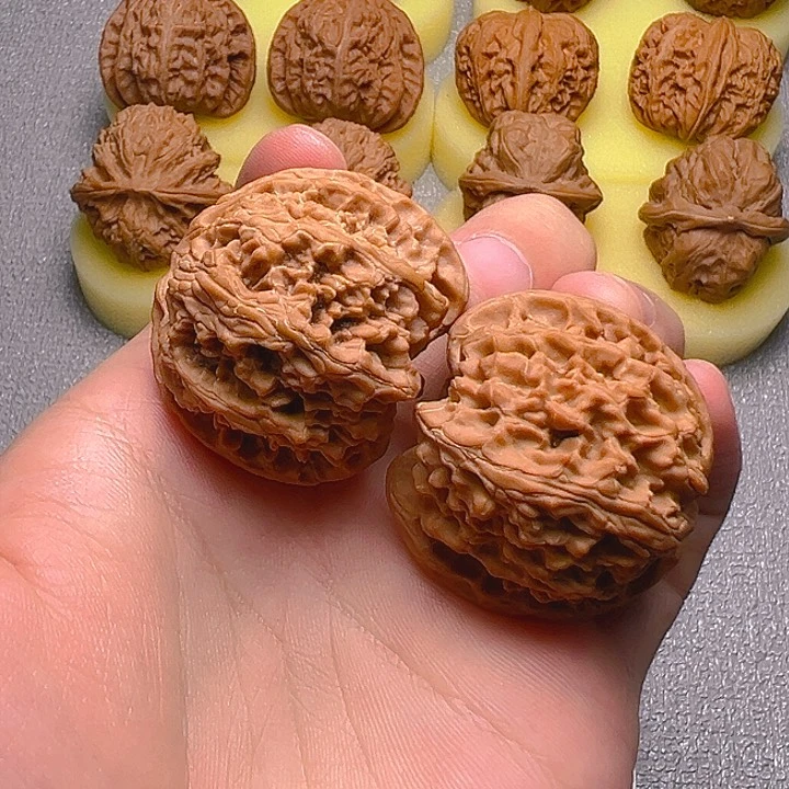 把件桃核晚*.苹果圆