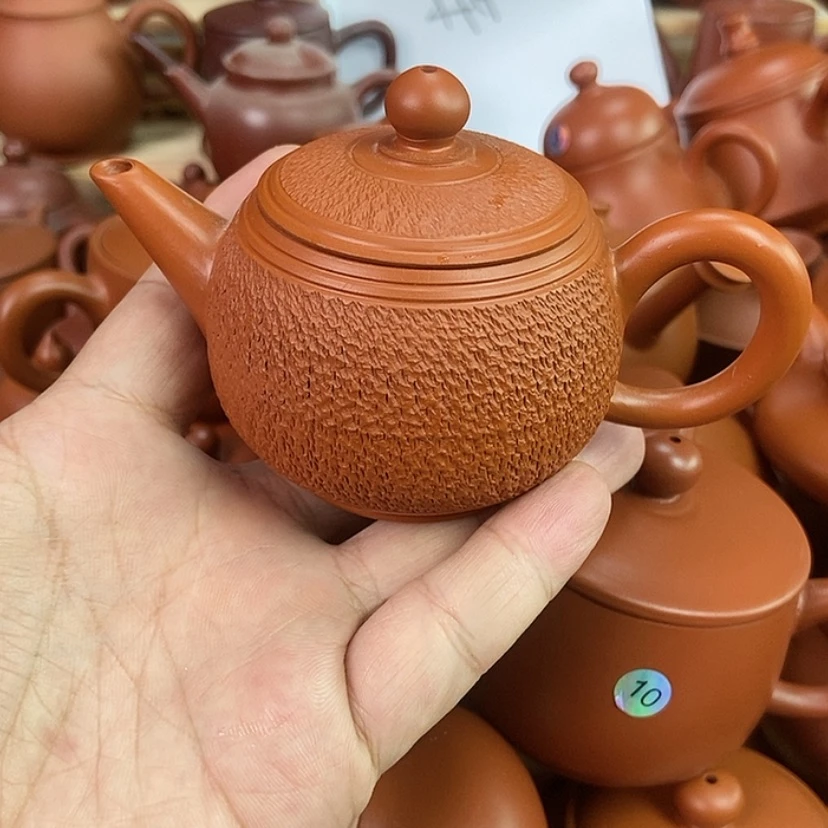 【闪购商品】茶壶朱泥110cc000000000000000