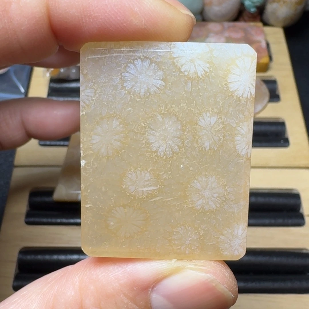 硅化玉纯天然色有机玉石未镶嵌