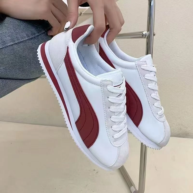 新款阿甘鞋夏季男女鞋潮透气平底情侣款低帮轻便跑步鞋韩版运动鞋