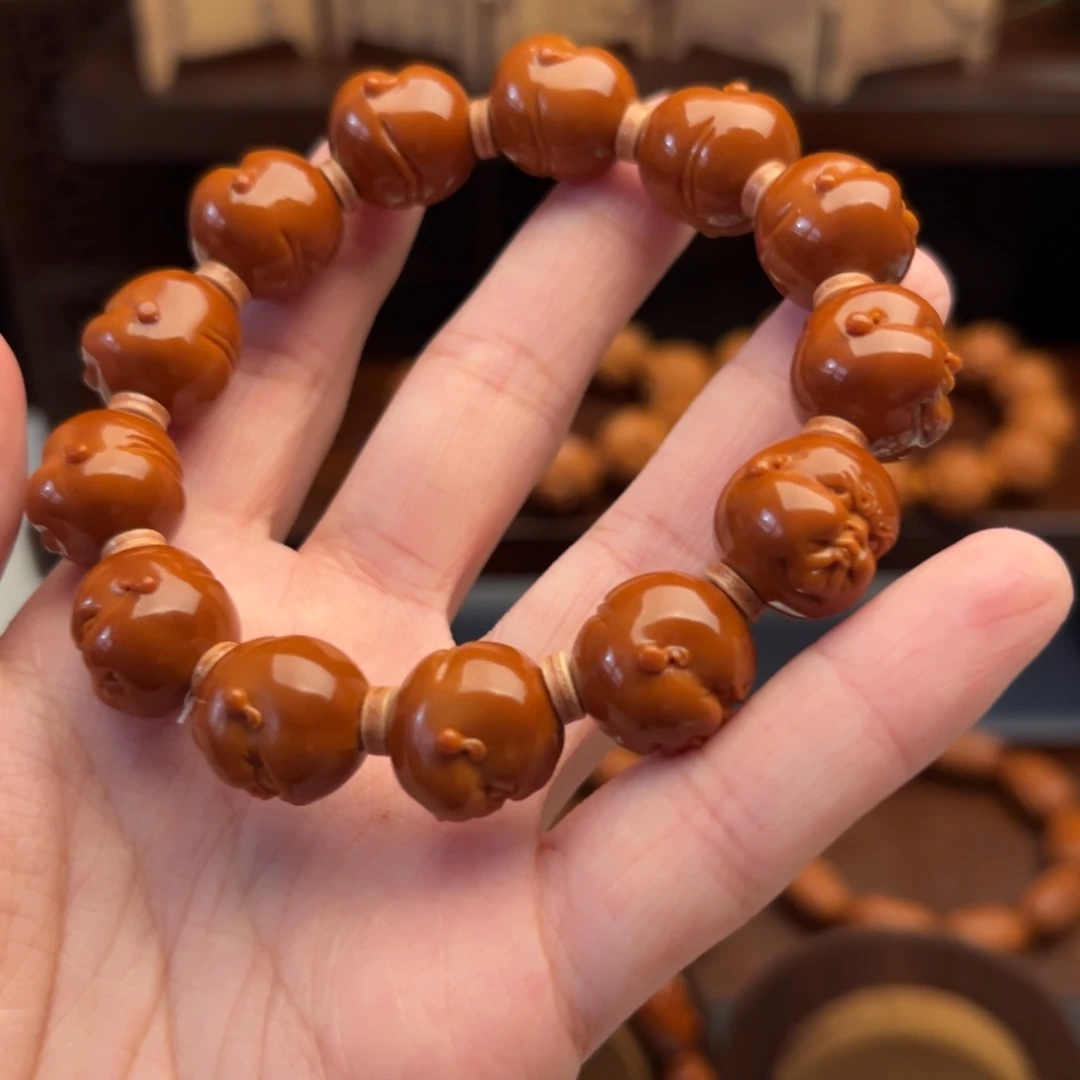 是****橄榄核手串/手链1.6百态