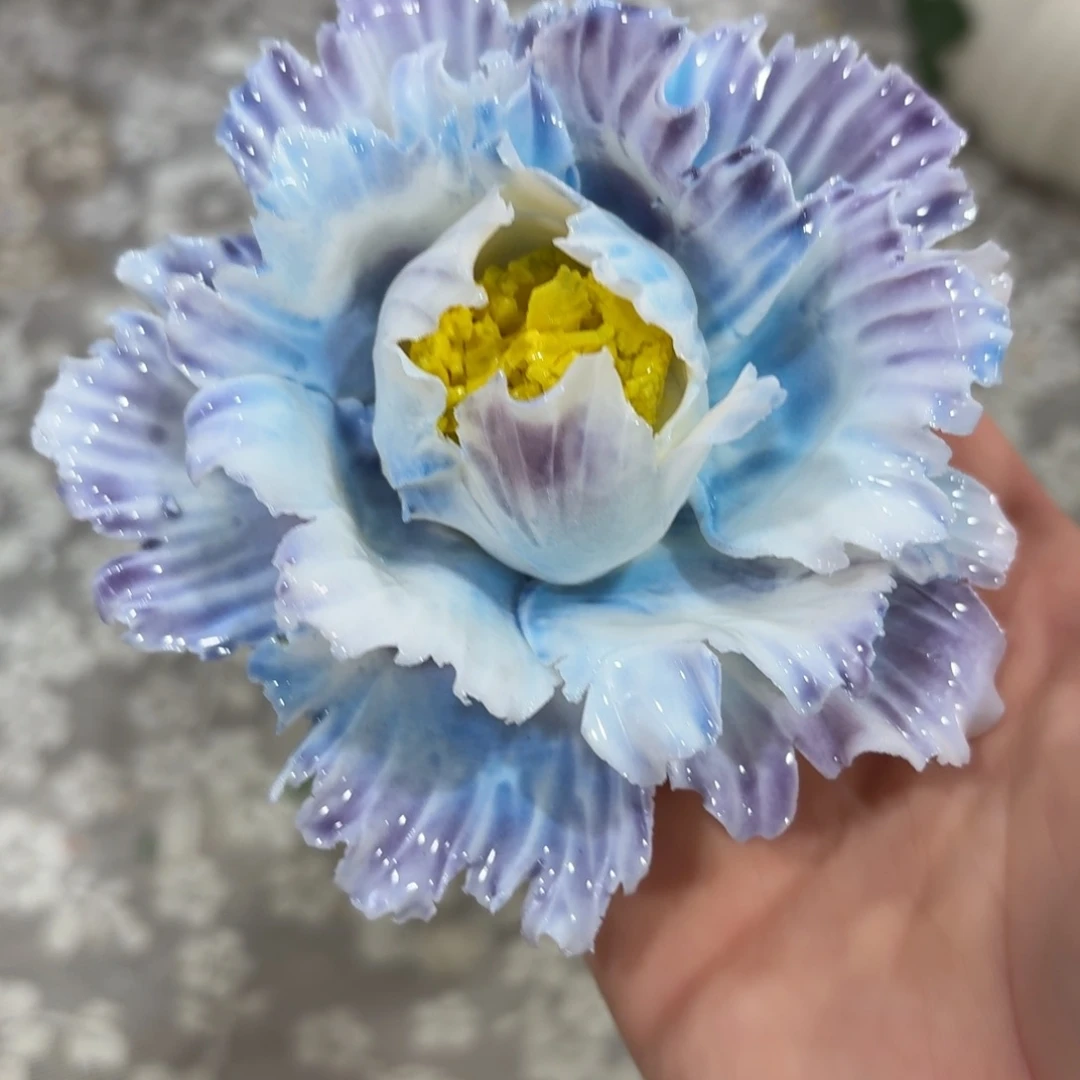 陶瓷花拍满20元发货退款拉黑