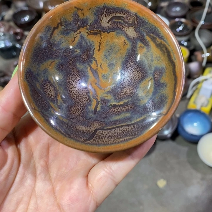 茶盏建阳建盏全品小平口