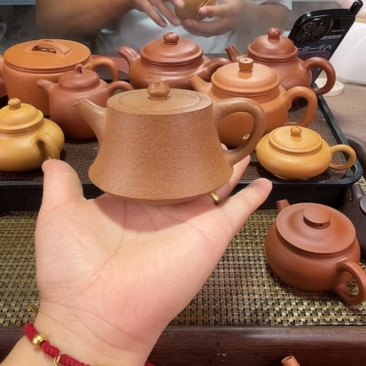 茶壶紫砂云柱130毫升
