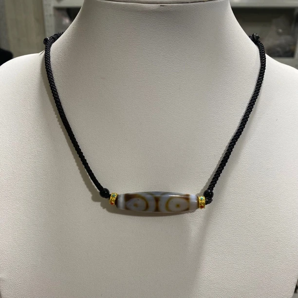 C733 玛瑙珠子新中式国风民族款吊坠手串（底色多样，发其一）