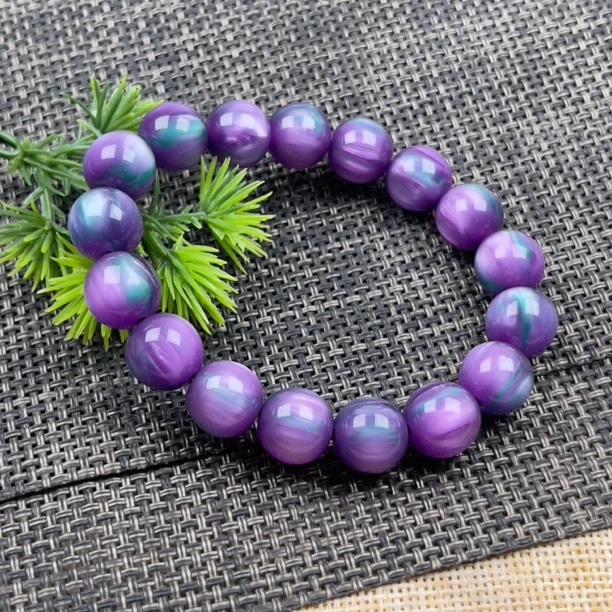 12mm典藏爆款轻奢风高品质紫眼手链多样性发一件  SZ-197号