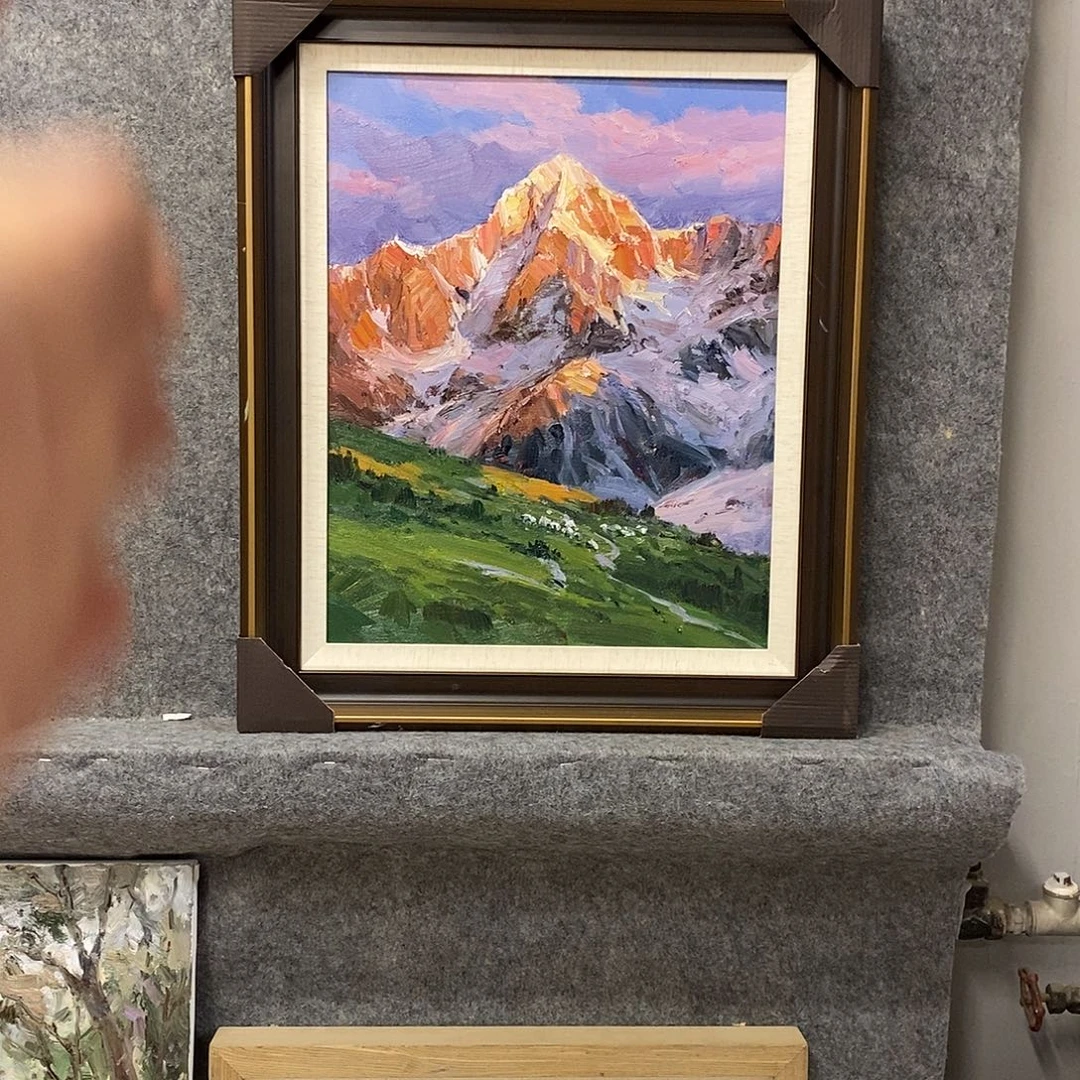 油画风景油画尺寸50/40