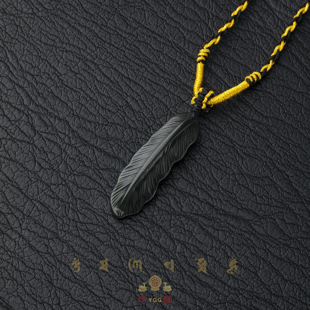 非金属棉绳项链 员格格GGG27502/塔青羽毛项链（多样性发）