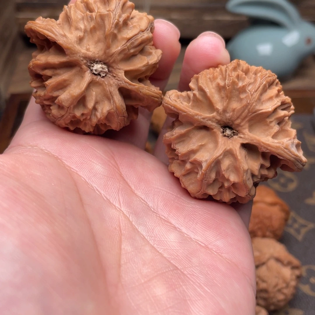 文玩核桃把件G9号45苹果