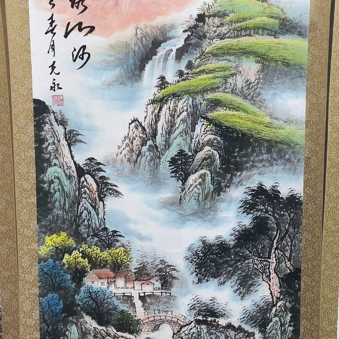 书***者国画老师手笔手绘作品y