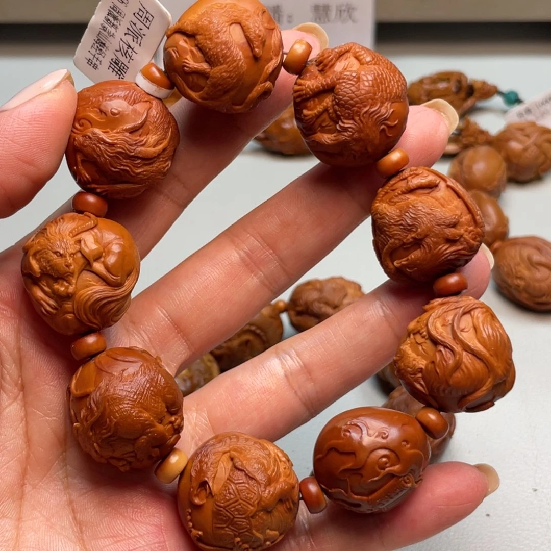 吊坠橄榄核新版山海经