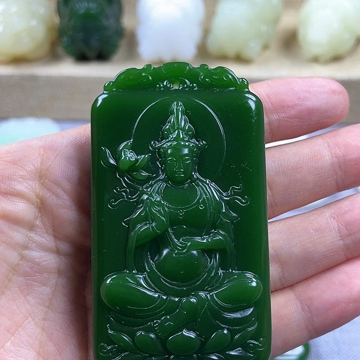 和田玉（糖玉）未镶嵌颈饰