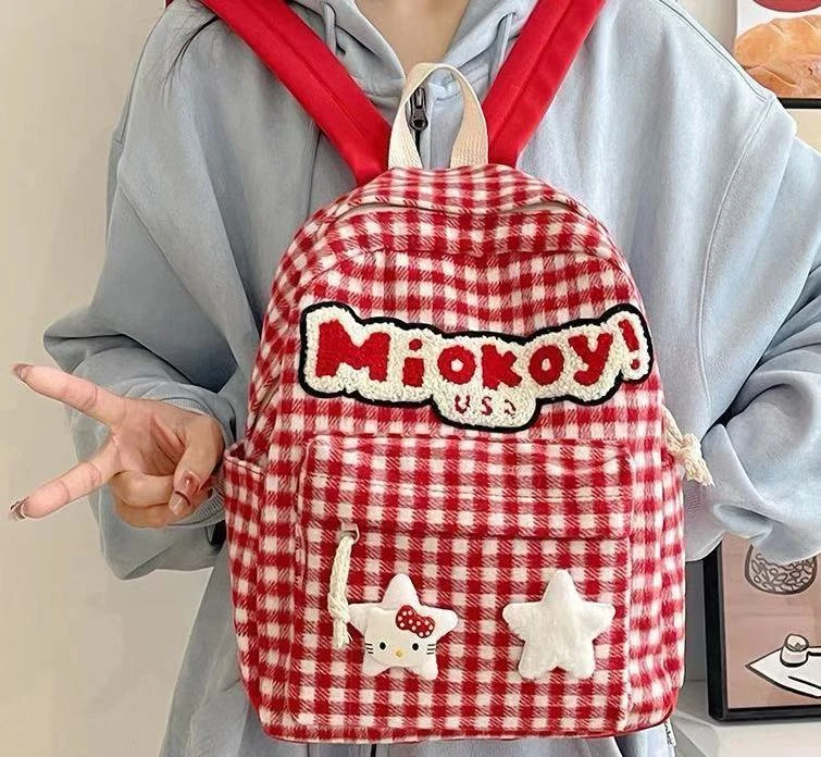 主播热销新款韩版（单款）百搭双肩包