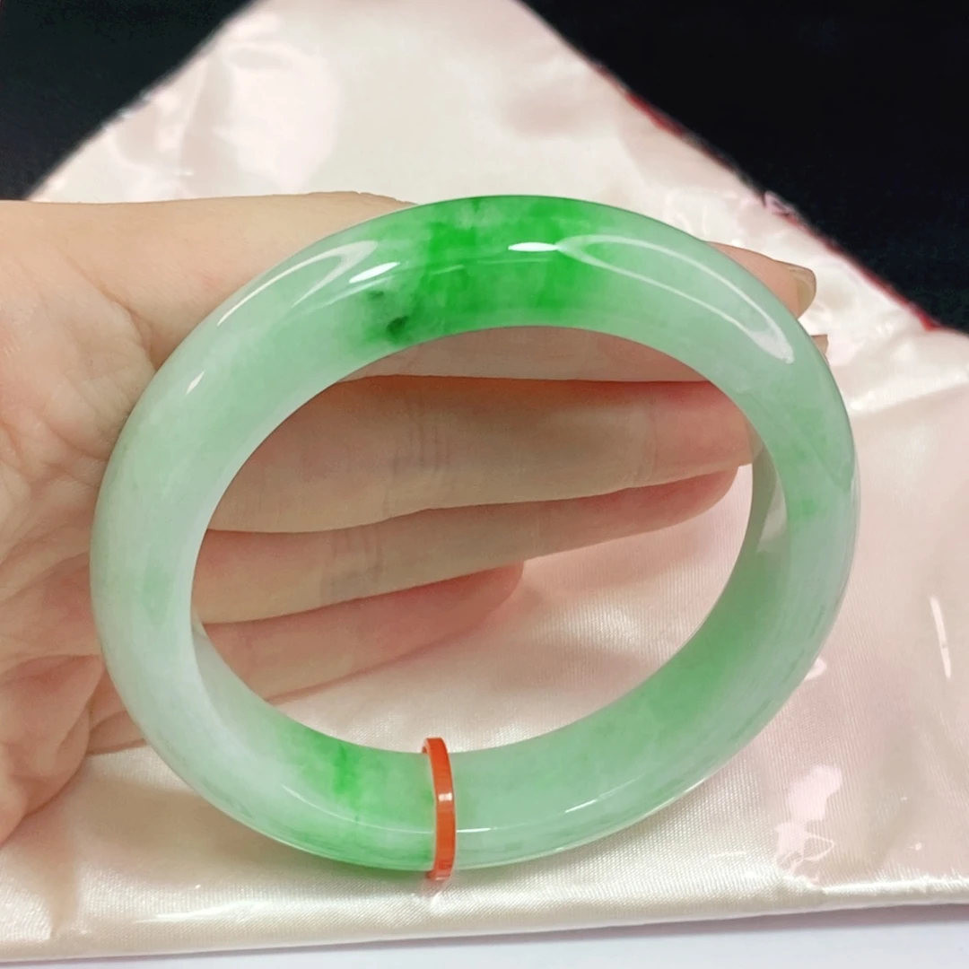 未镶嵌手镯翡翠55正圈