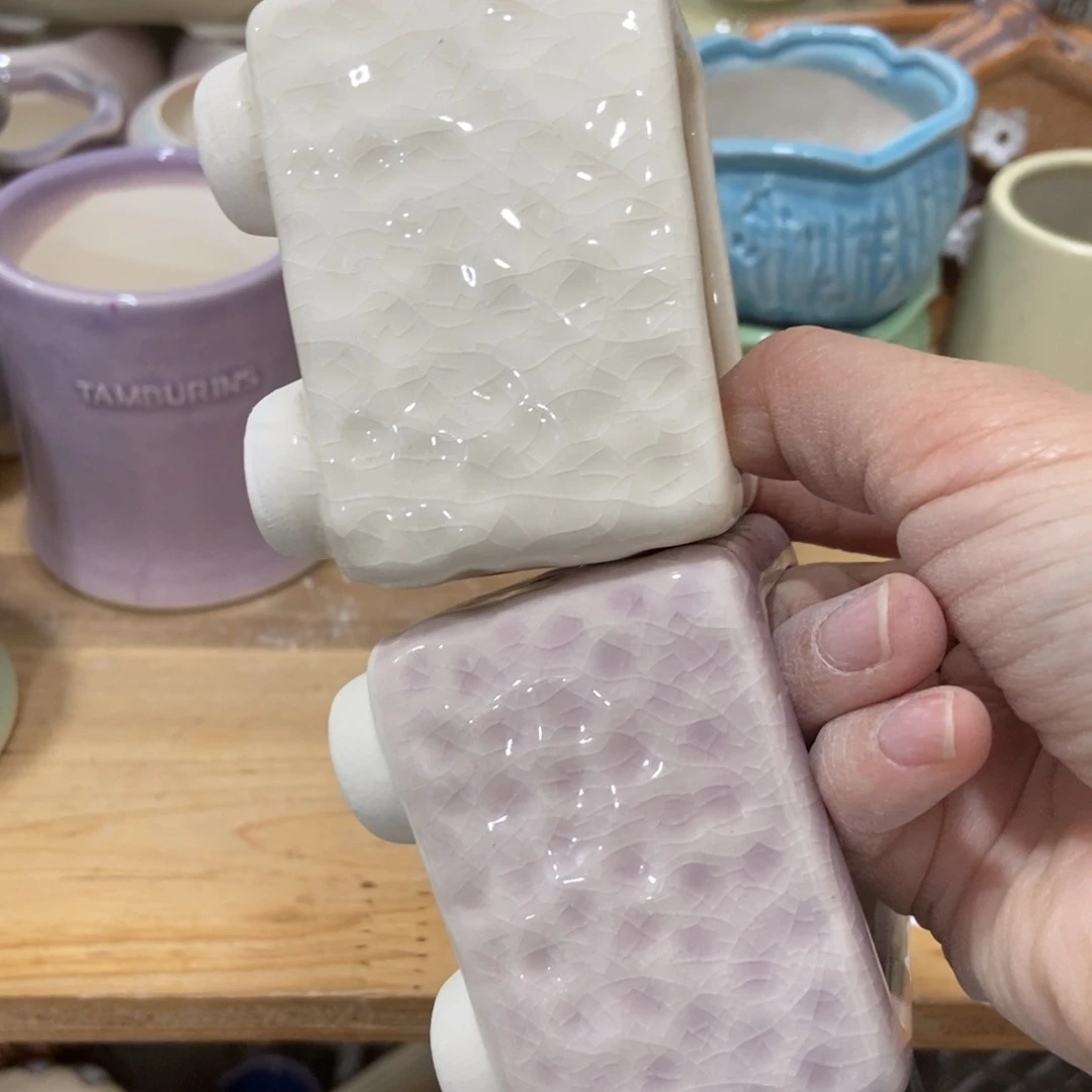 红陶高温陶瓷花盆