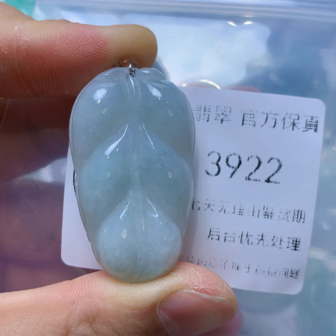 翡翠未镶嵌吊坠(不含链)翡翠
