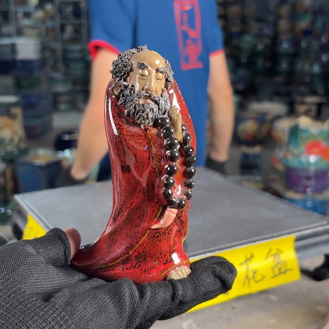 一风堂石湾花盆 。