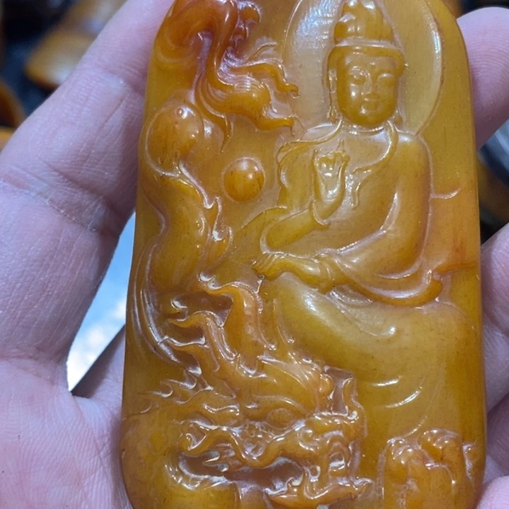 滴血莲花菩提吊坠