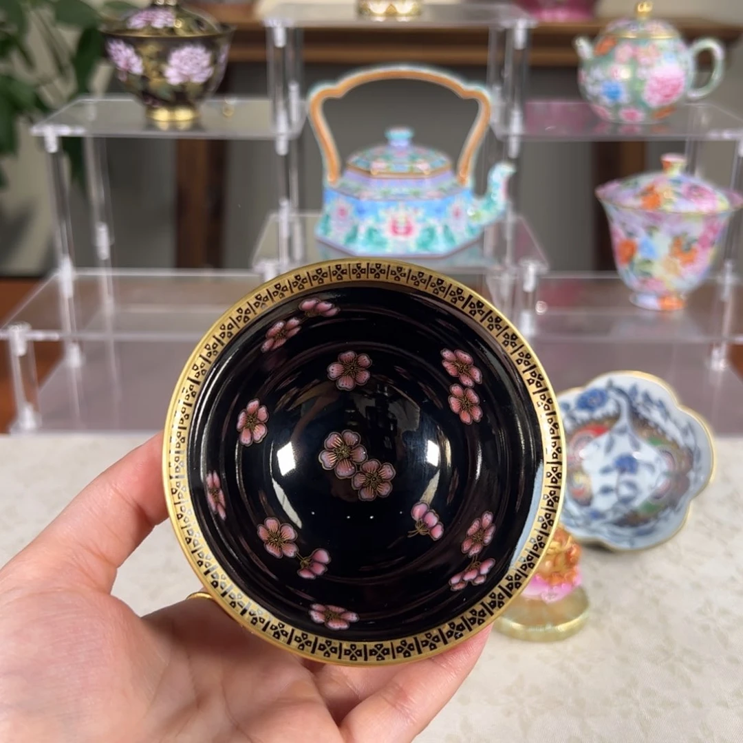 微纯手工手绘 高端茶器