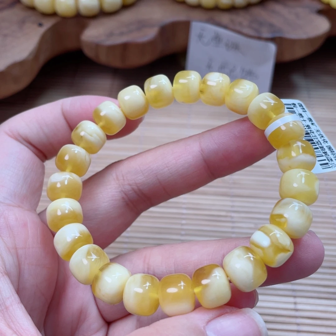 蜜蜡未镶嵌手串蜜蜡