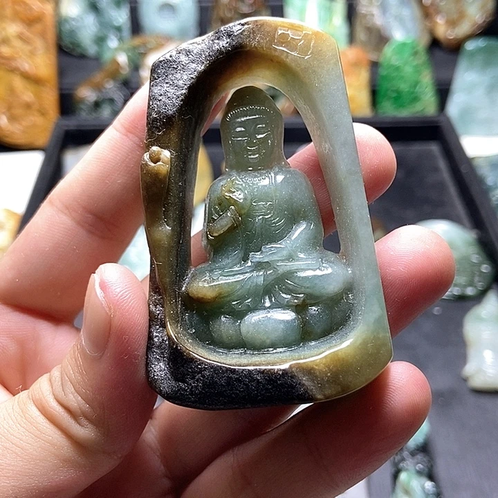 翡翠未镶嵌颈饰翡翠a货