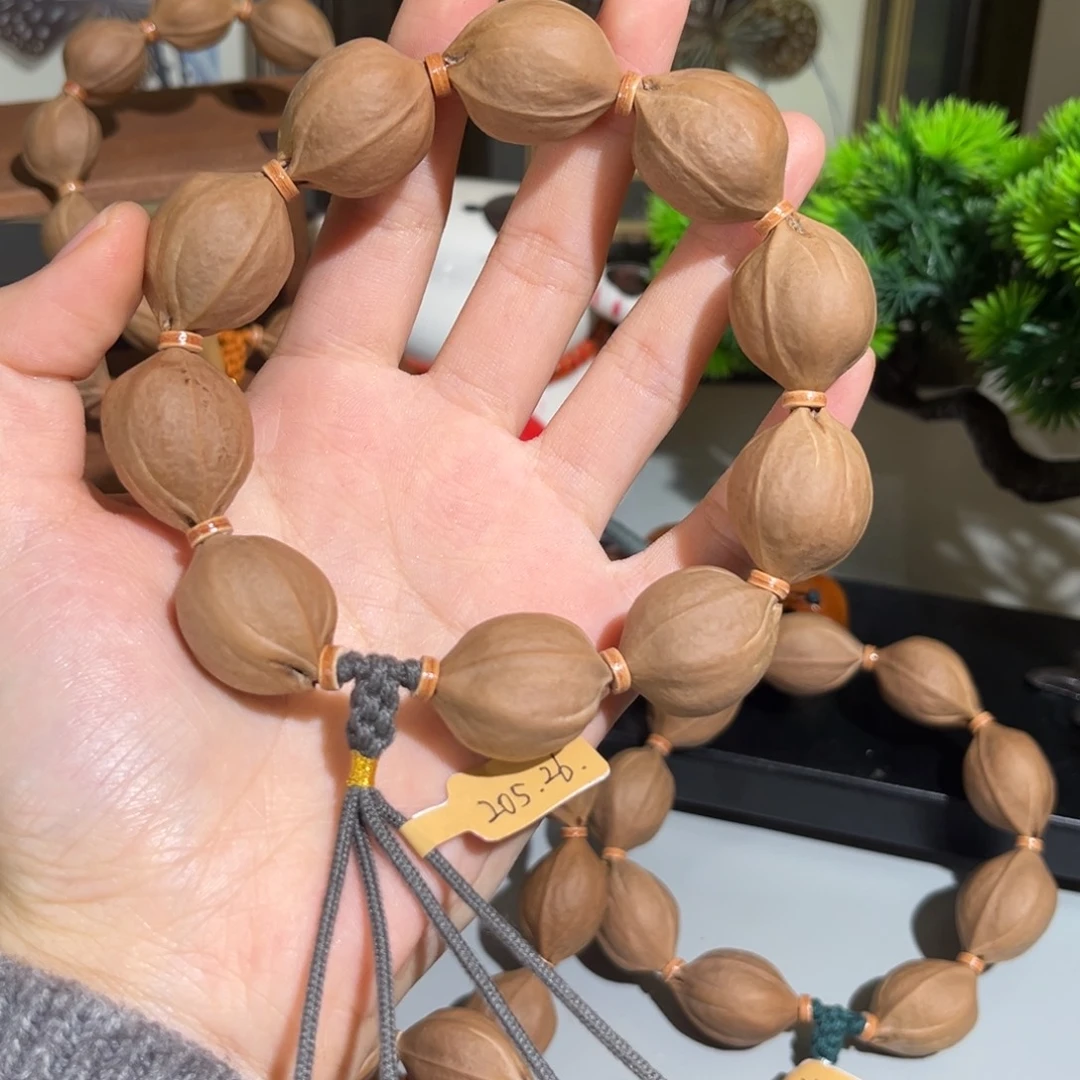 虎***娃橄榄核手串/手链2026文玩鲨鱼角