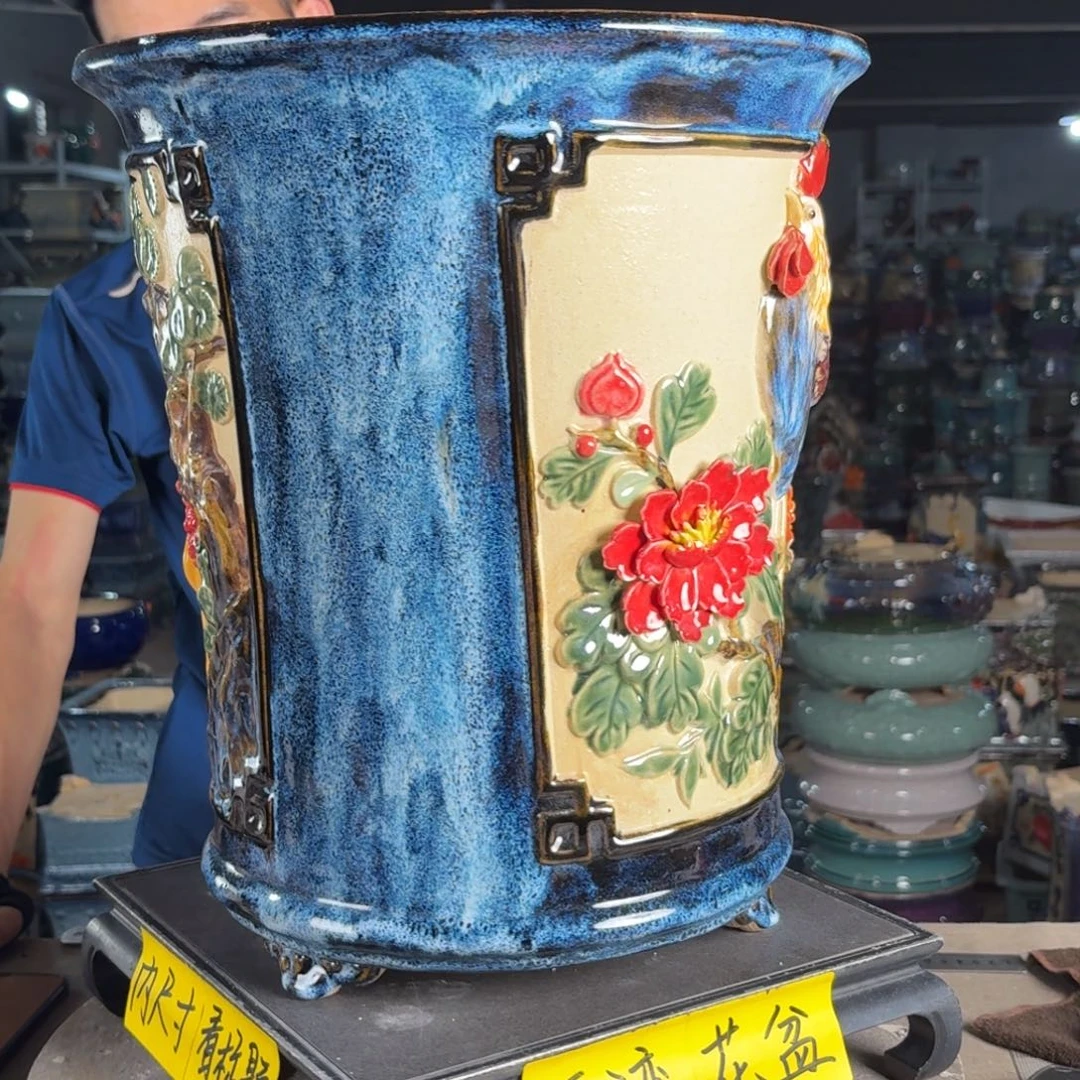一风堂石湾花盆 内28*36