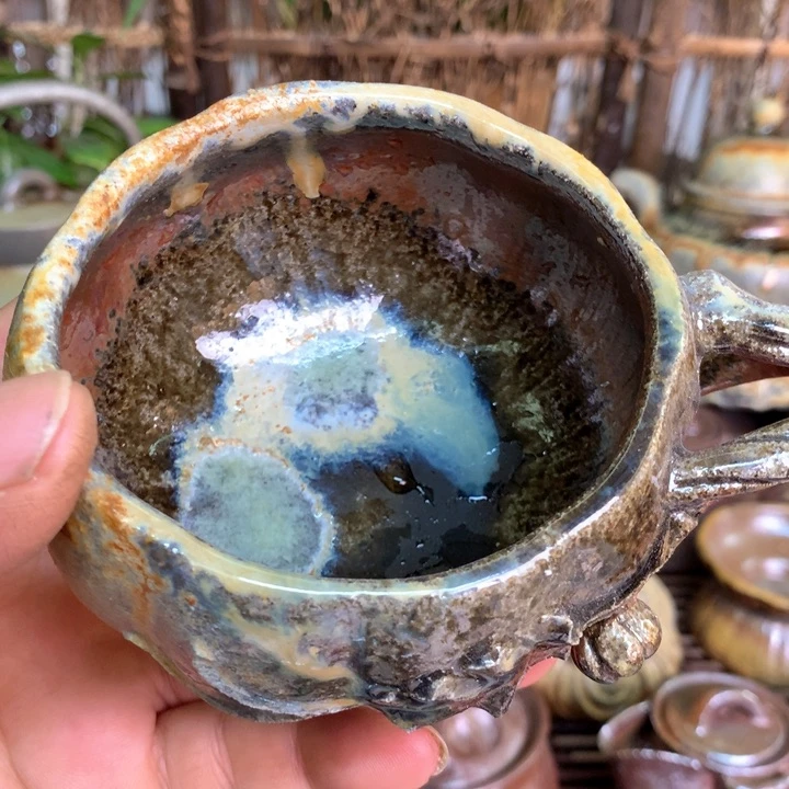 紫砂茶壶纯自然高温裸柴烧