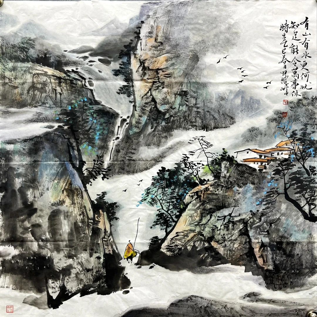 田晓峰-纸本-68*68cm