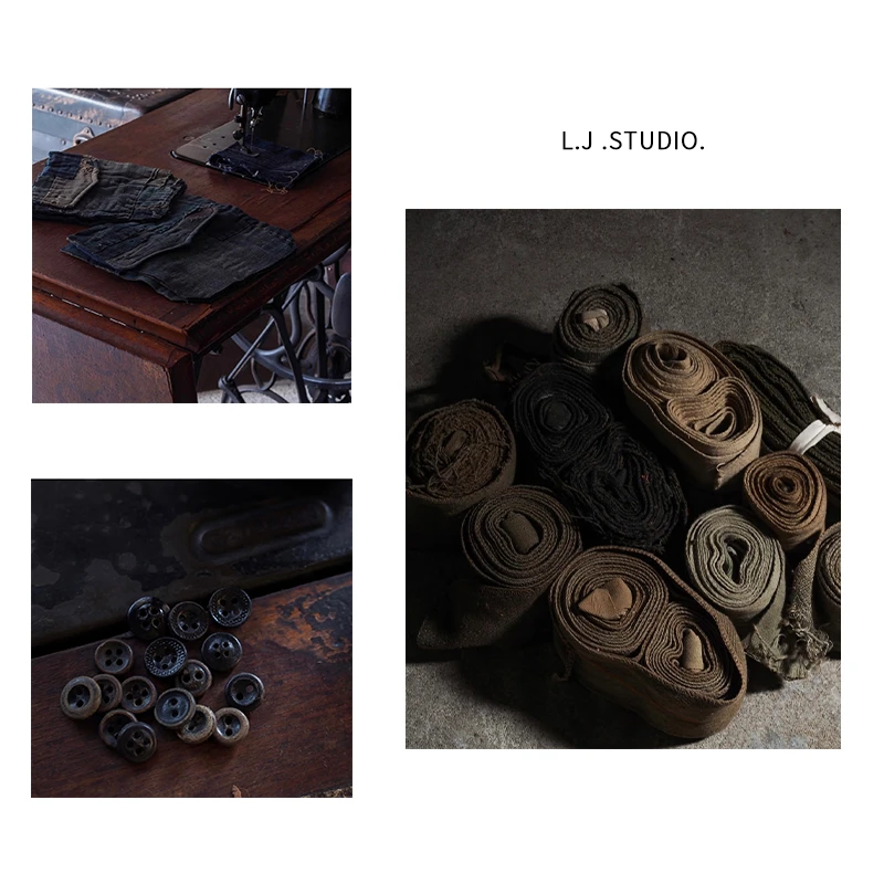 L.JIN TNF珠帆锥形休闲裤 .Chino pants. 细颗粒水洗质感. 5402