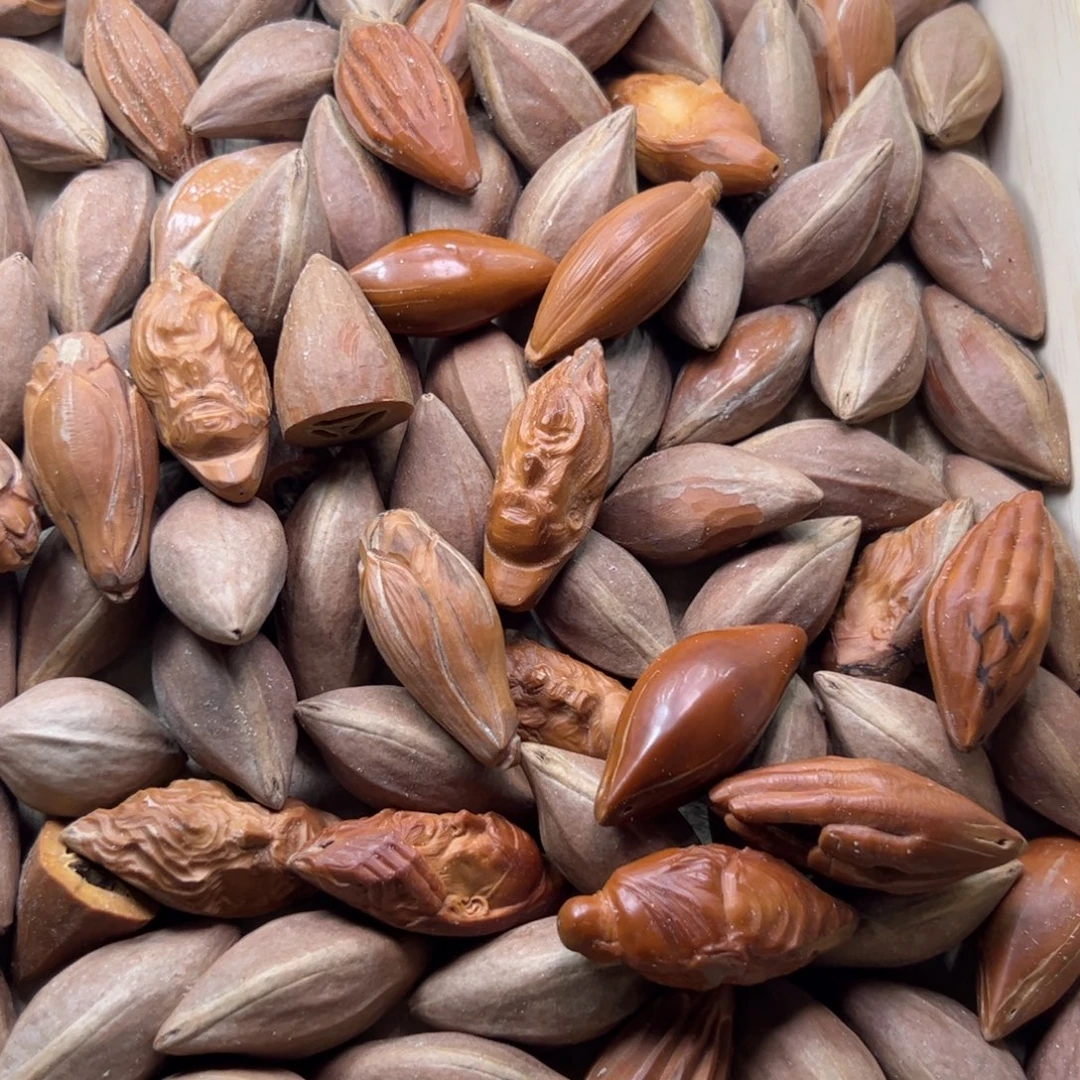 橄榄核手串/手链1.8-1.9+的极红油核橄榄核原料一斤整身料子